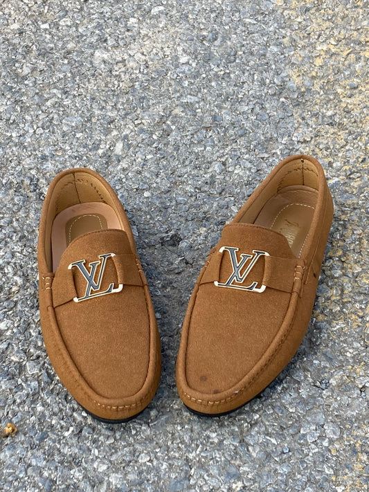 Orange Moccasins