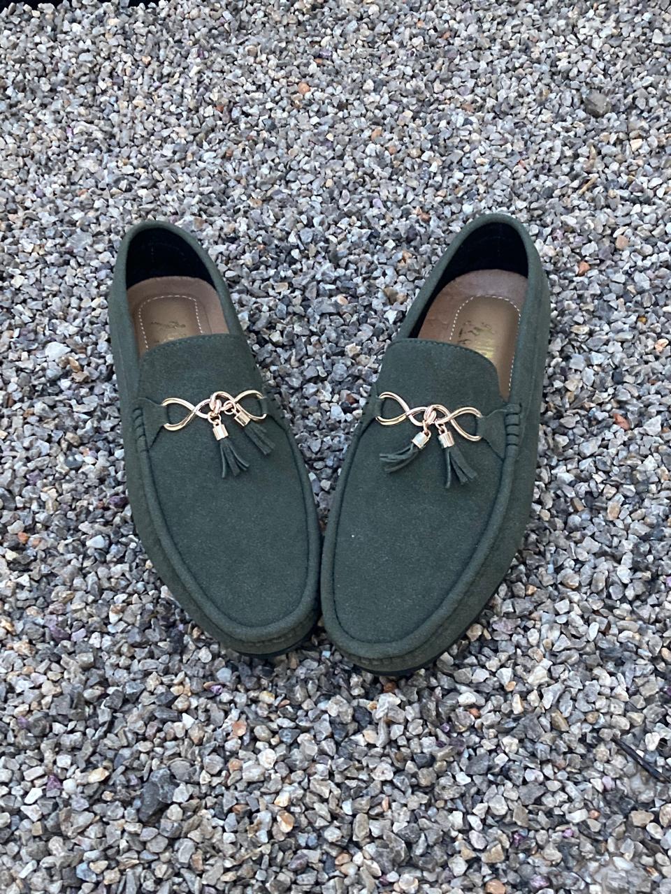 Green Moccasins