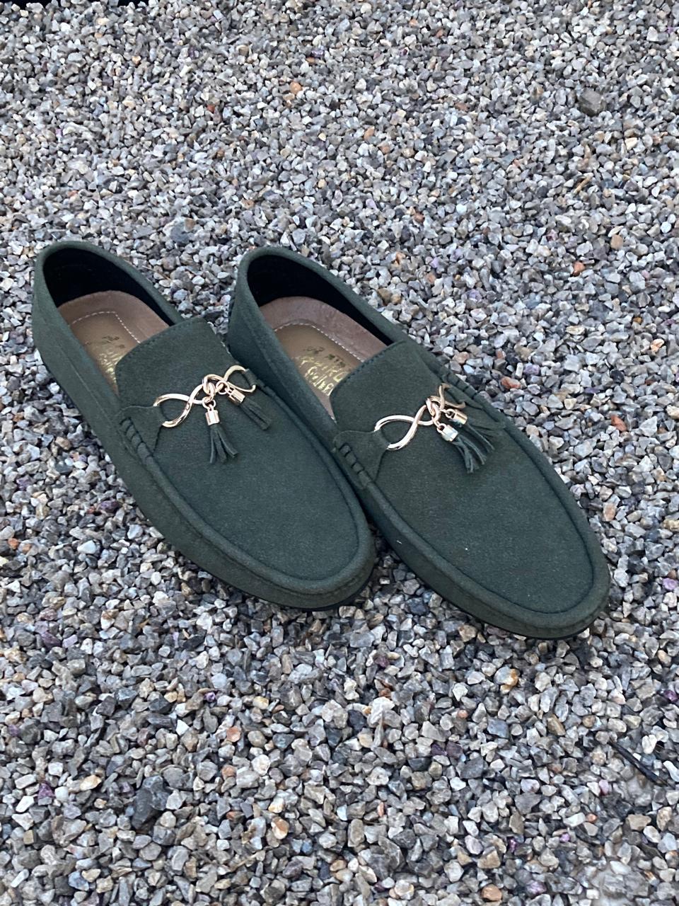 Green Moccasins