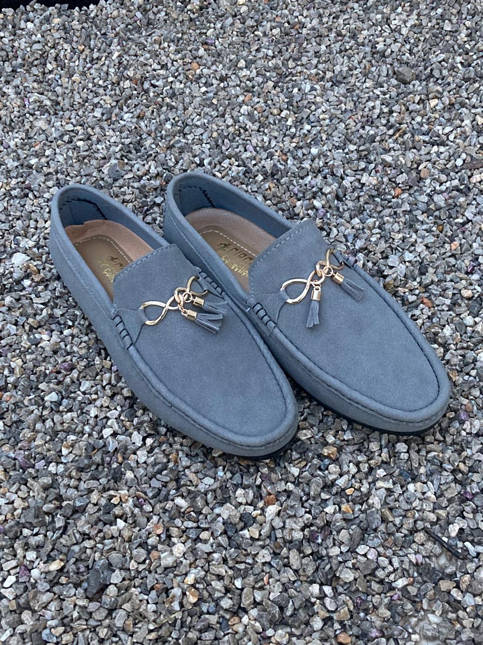 Grey Moccasins