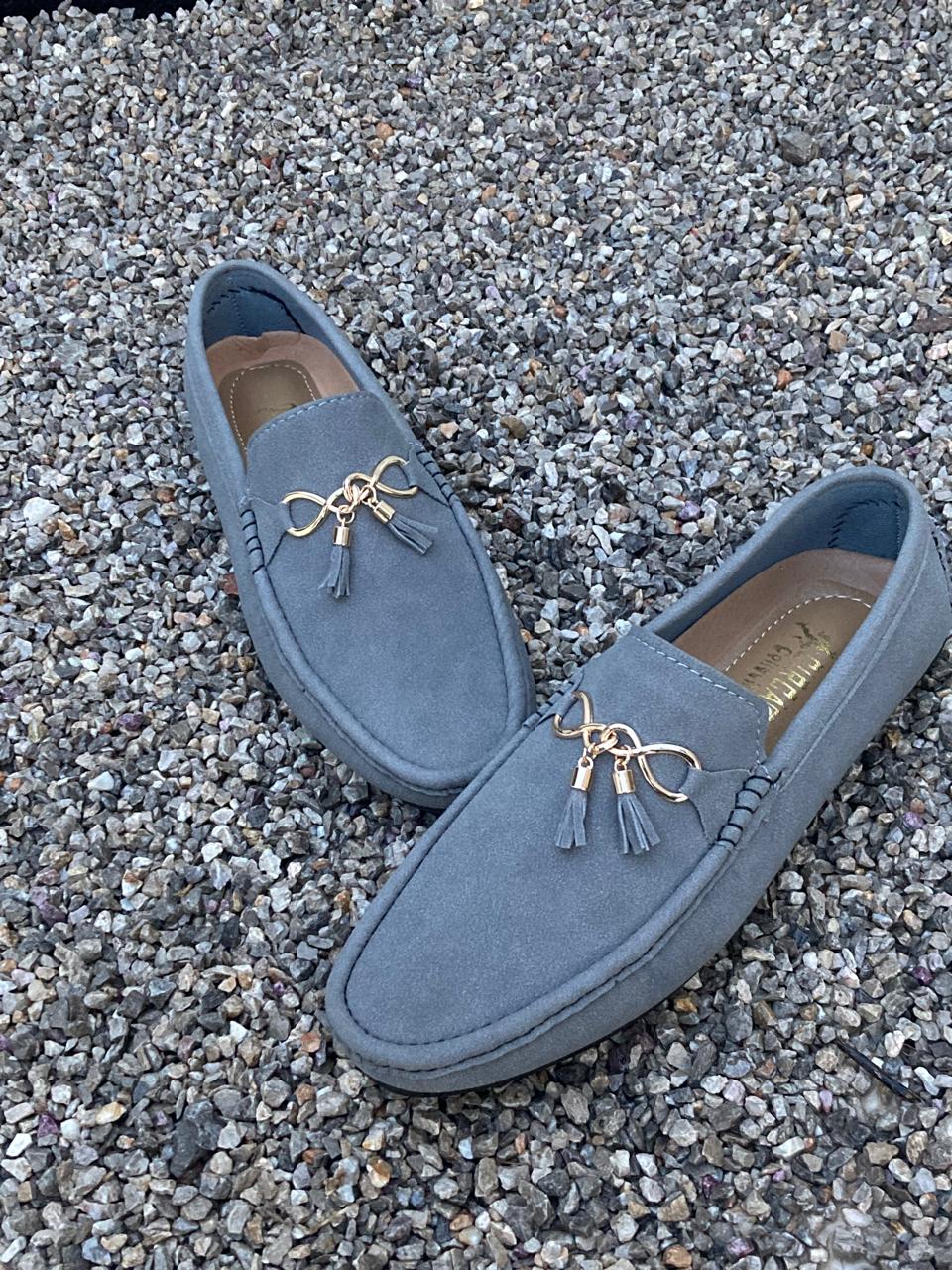 Grey Moccasins