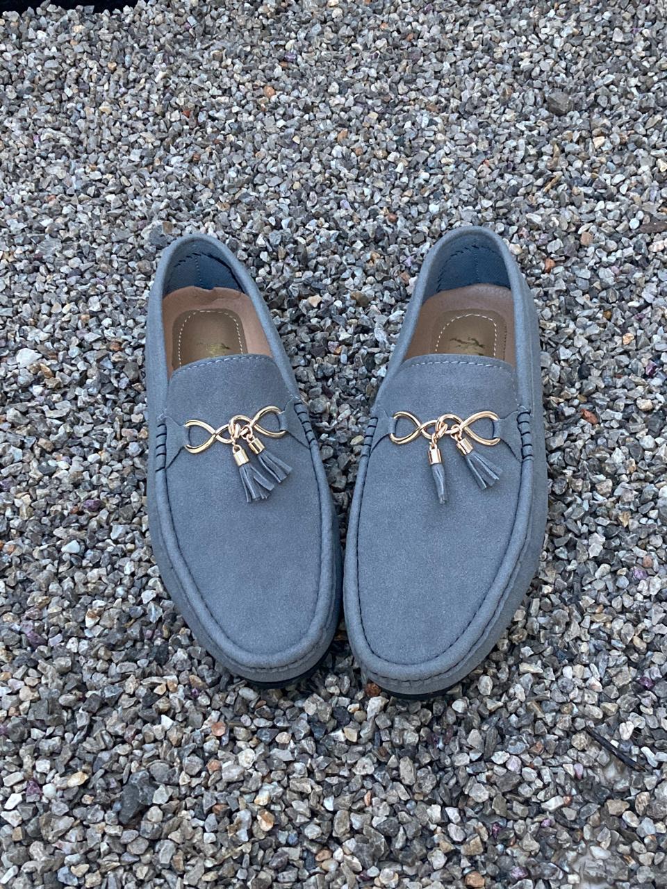 Grey Moccasins